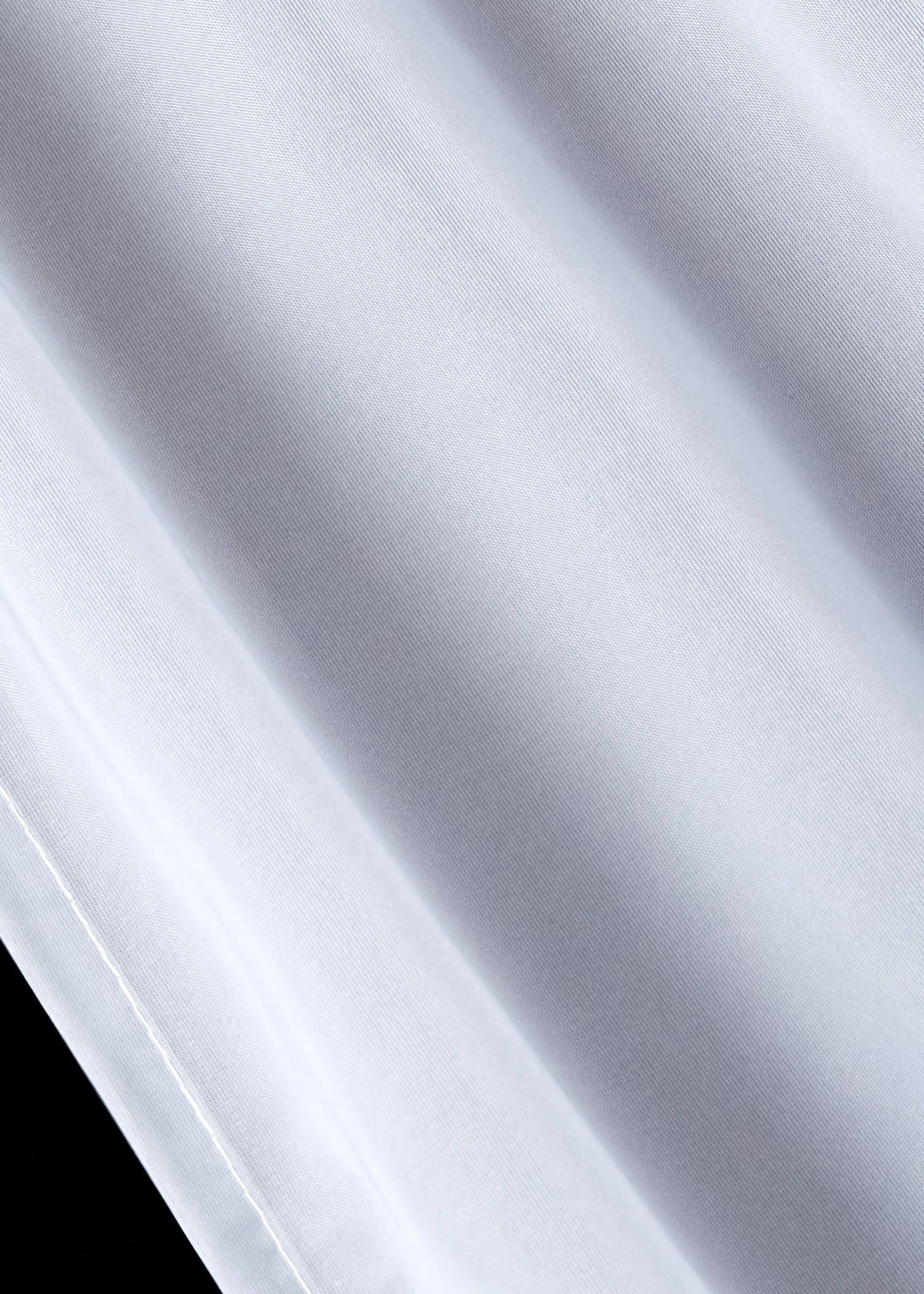 Záclony z lehkého voálu s barevným přechodem, 2 ks, šedé, 144 × 245 cm