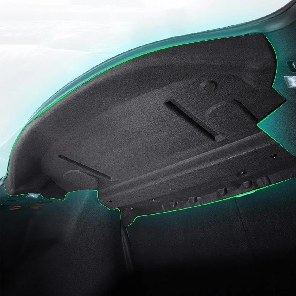 Protihluková izolace předního kufru Tesla Model 3 (2017–2023)