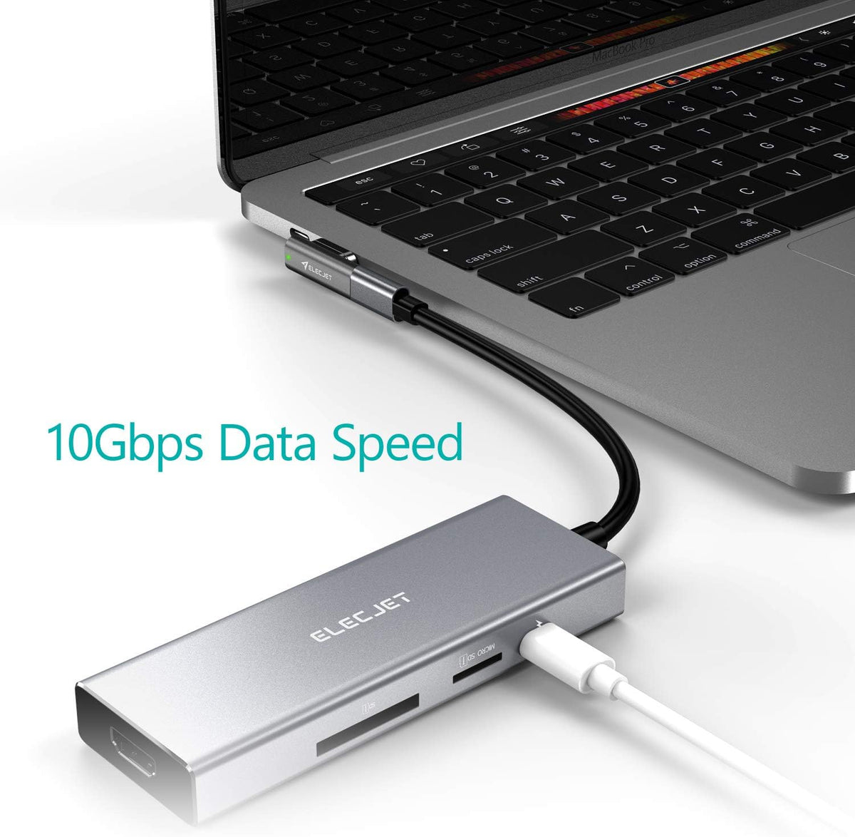 ELECJET MagJet S – 20-pinový magnetický USB-C adaptér, 100 W