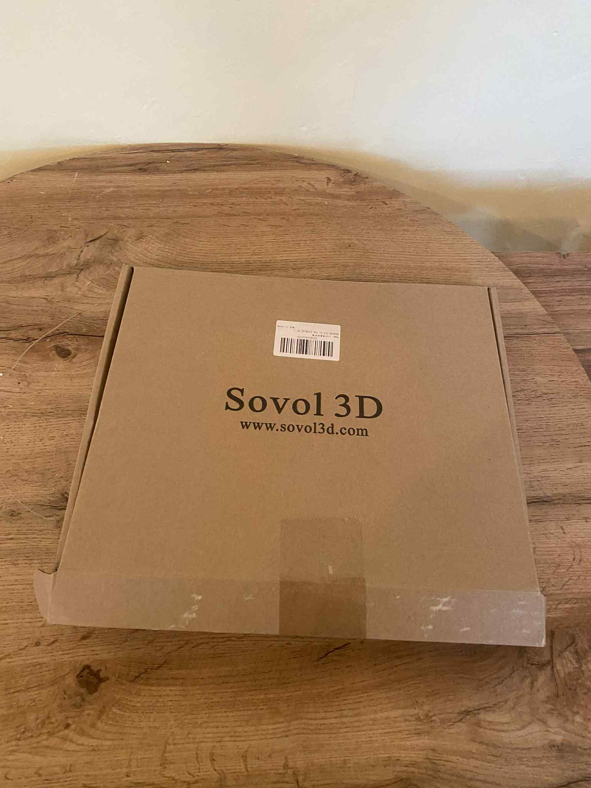 Skleněná tvrzená deska Sovol SV01 (30x25 cm)