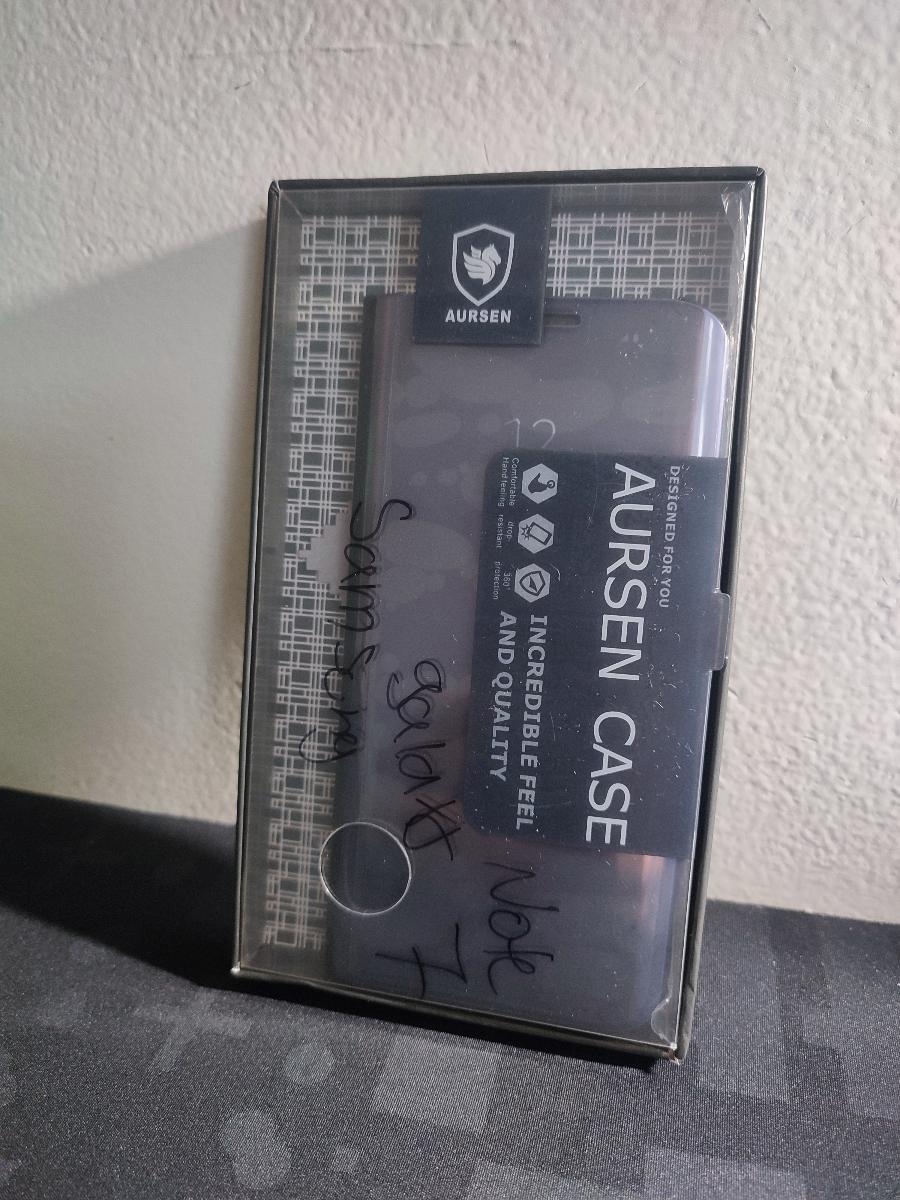 Průhledný zavírací kryt pro Samsung Galaxy Note 7