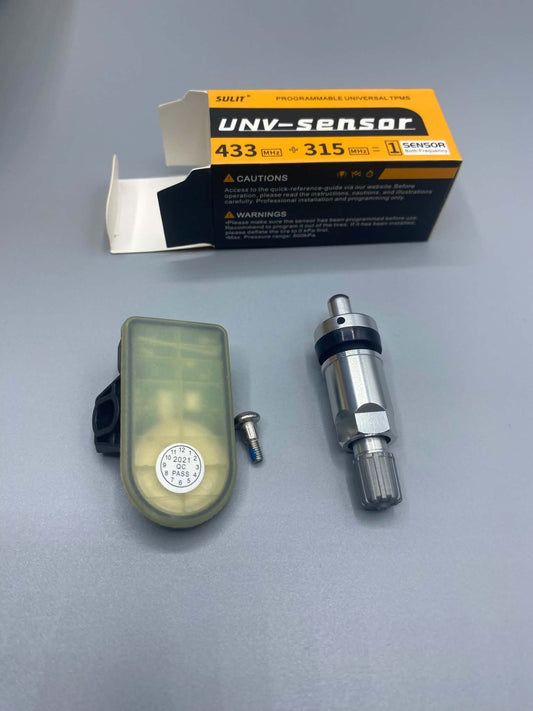 Univerzální TPMS senzor tlaku v pneu CGDI 315/433 MHz – kompatibilní s většinou vozidel