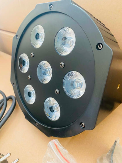 LED par reflektor - 7 led RGB