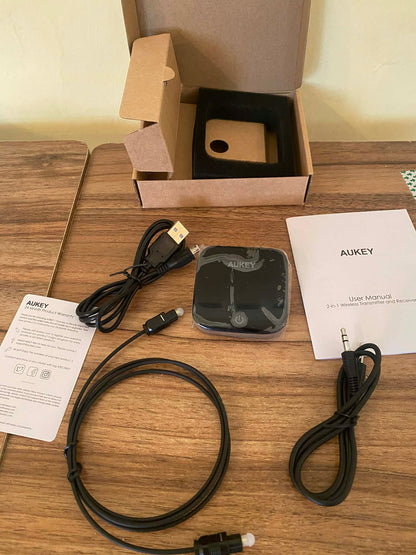Receiver + transmitter (vysílač / přijímač 2v1) zn. Aukey