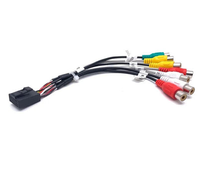 14 PIN konektor pro autorádia, 7 RCA