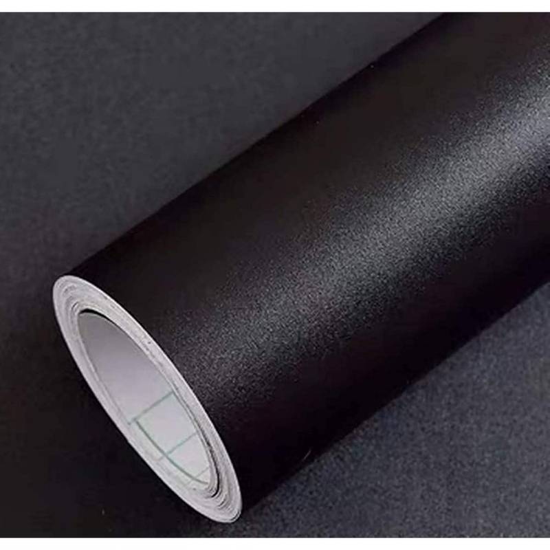 Samolepící nábytková PVC tapeta 5 x 0,61 m, černá