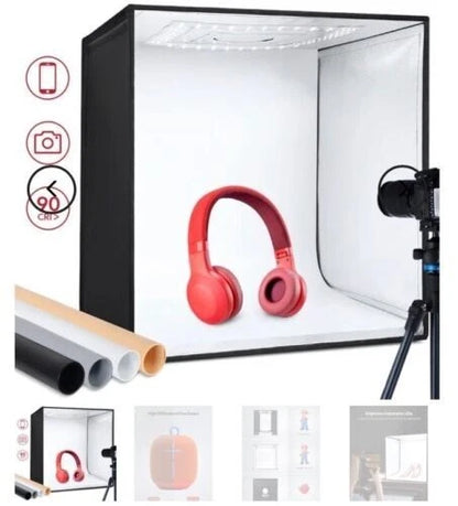 fotografický stan 50x50x50 cm s LED osvětlením