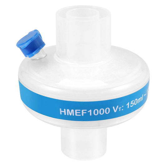 CPAP/BiPAP antibakteriální a antivirový filtr 99,99 % – mezikus do hadice, jednorázový