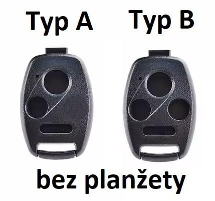 Obal autoklíče Honda - bez planžety