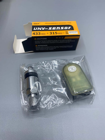 Univerzální TPMS senzor tlaku v pneu CGDI 315/433 MHz – kompatibilní s většinou vozidel