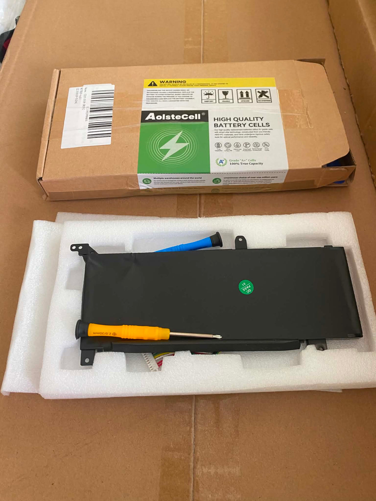 Asus kompatibilní C21N1818-2 baterie 4850 mAh (37 Wh)