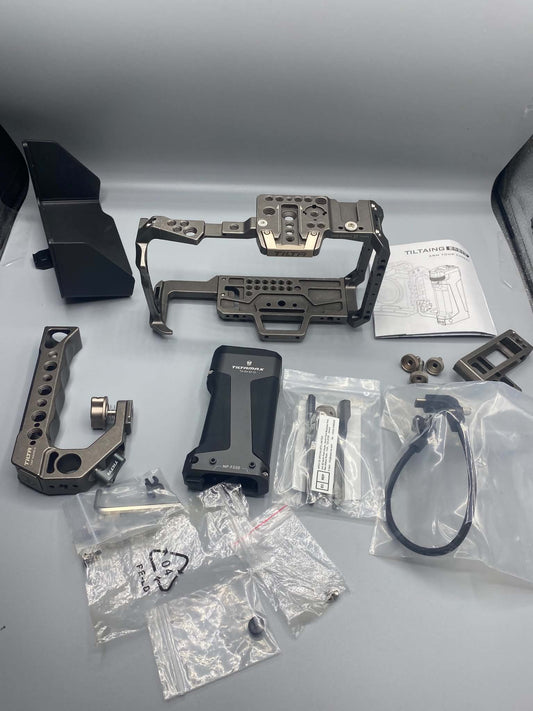 Tiltaing Tactical Kit pro BMPCC 4K / 6K (klec, boční rukojeť, držák SSD, clona)