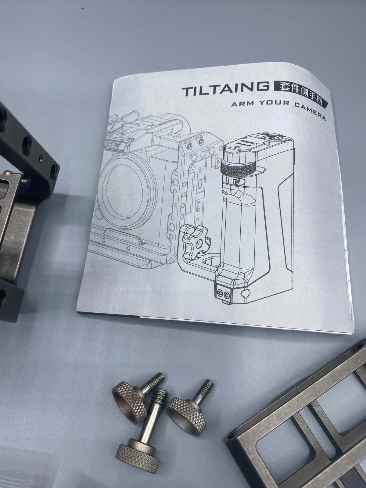 Tiltaing Tactical Kit pro BMPCC 4K / 6K (klec, boční rukojeť, držák SSD, clona)