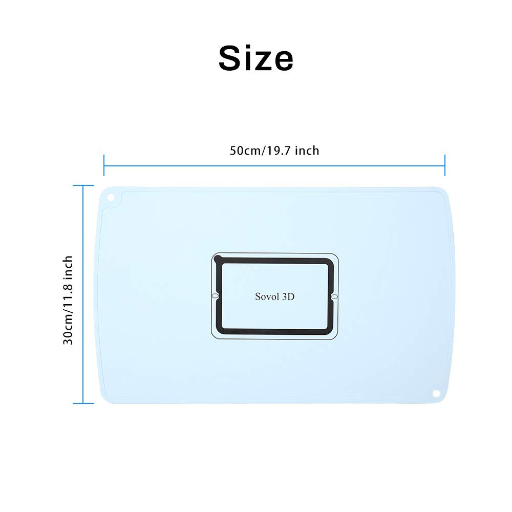 Silikonová podložka pro resinové 3D tiskárny (50x30 cm)