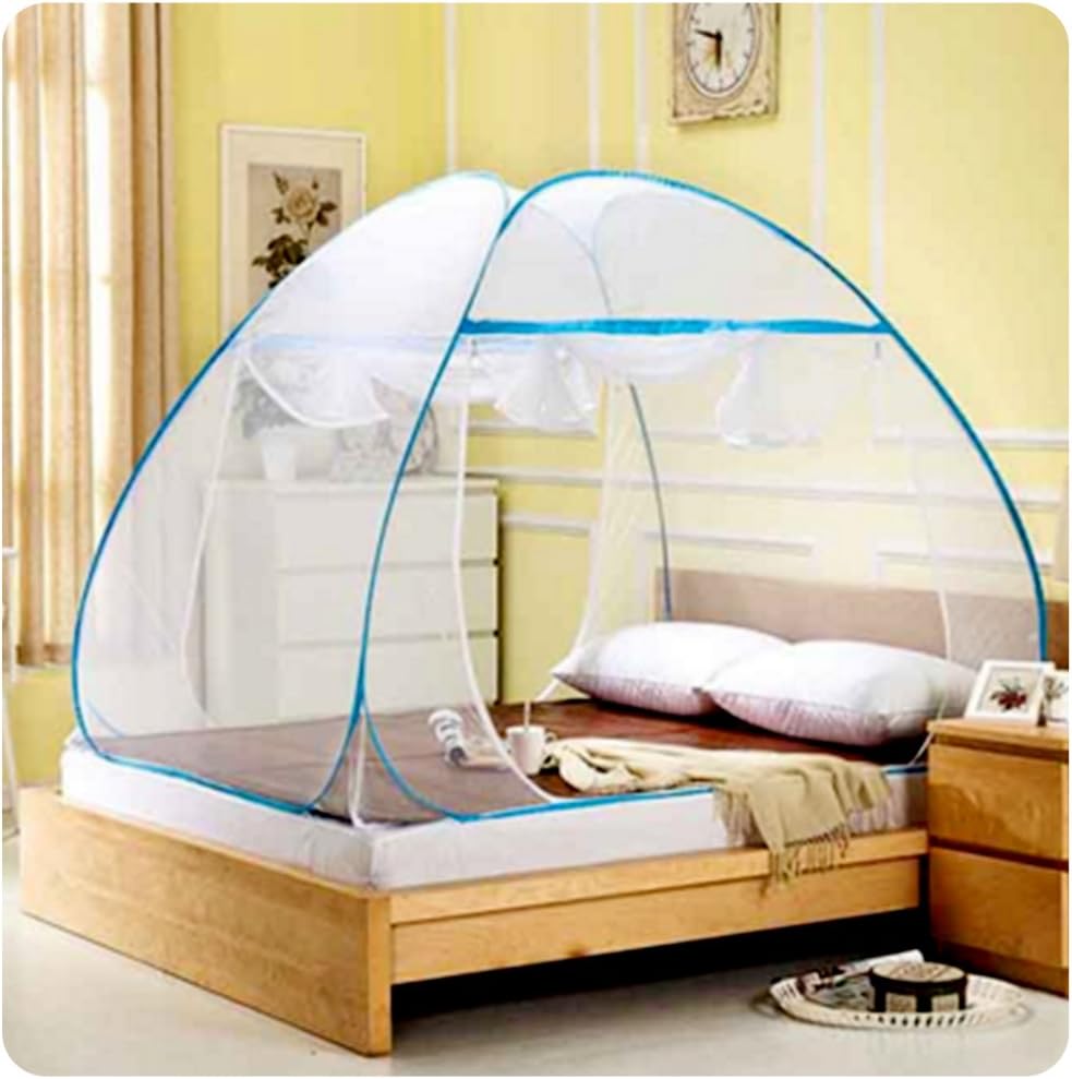Pop-up moskytiéra 180×200×150 cm - modrá