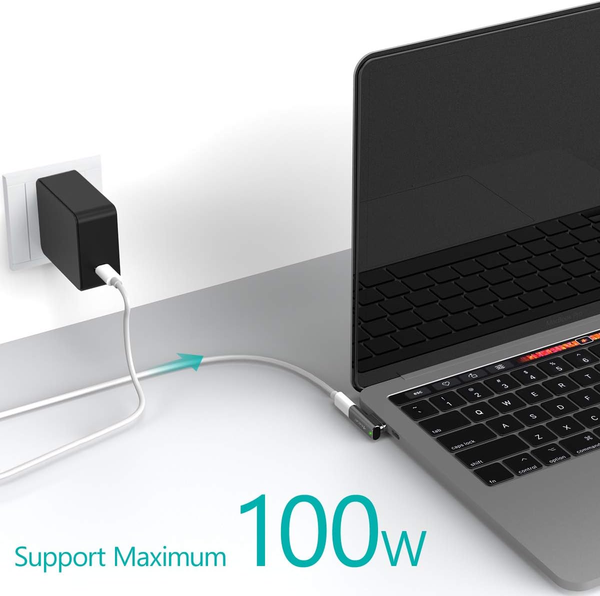 ELECJET MagJet S – 20-pinový magnetický USB-C adaptér, 100 W