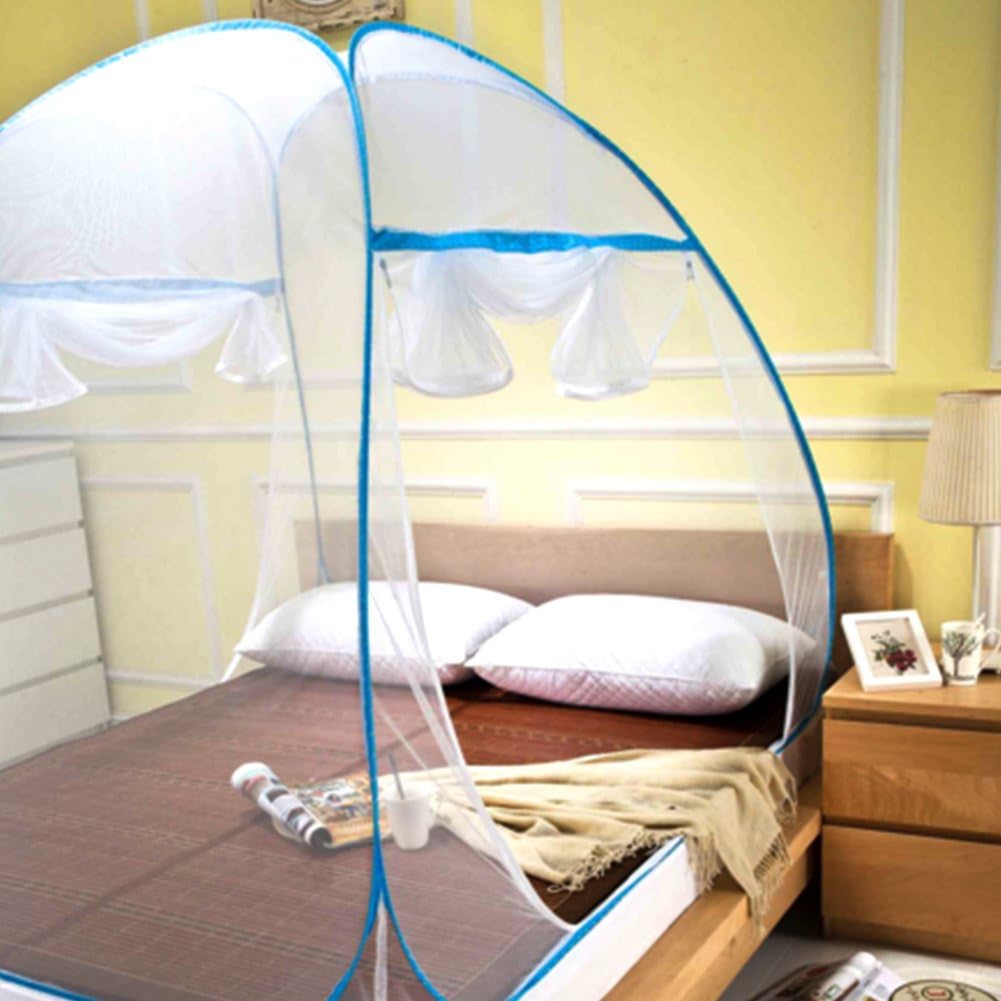 Pop-up moskytiéra 180×200×150 cm - modrá