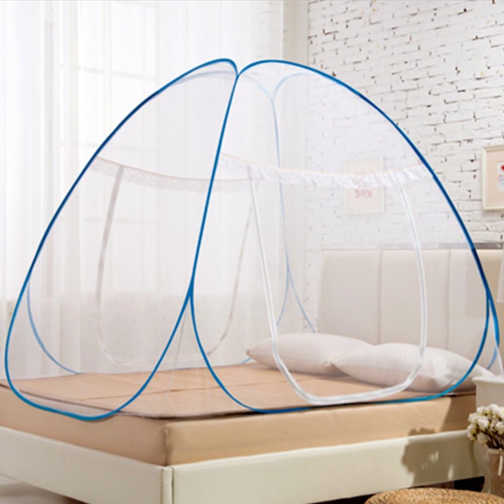 Pop-up moskytiéra 180×200×150 cm - modrá