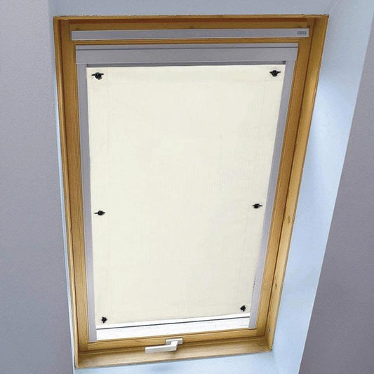 Zatemňovací termoclona / roleta pro střešní okna - krémová