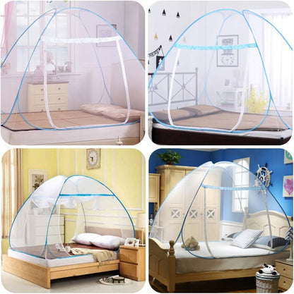 Pop-up moskytiéra 180×200×150 cm - modrá