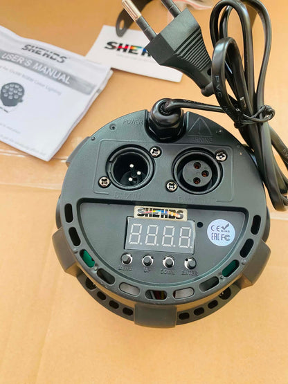 LED par reflektor - 12x3W led RGBW