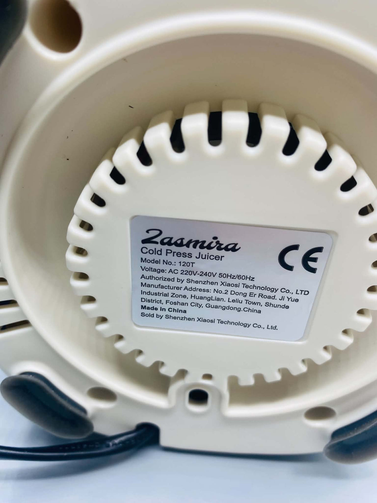 Náhradní motorová jednotka / základna pro odšťavňovač Zasmira 120T