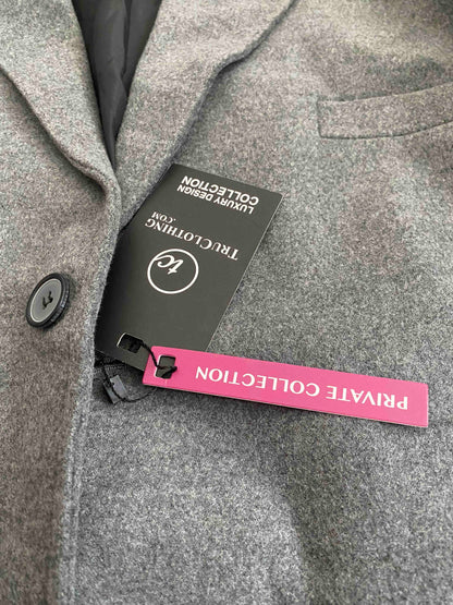 Tru Clothing pánský zimní kabát 4XL - šedý
