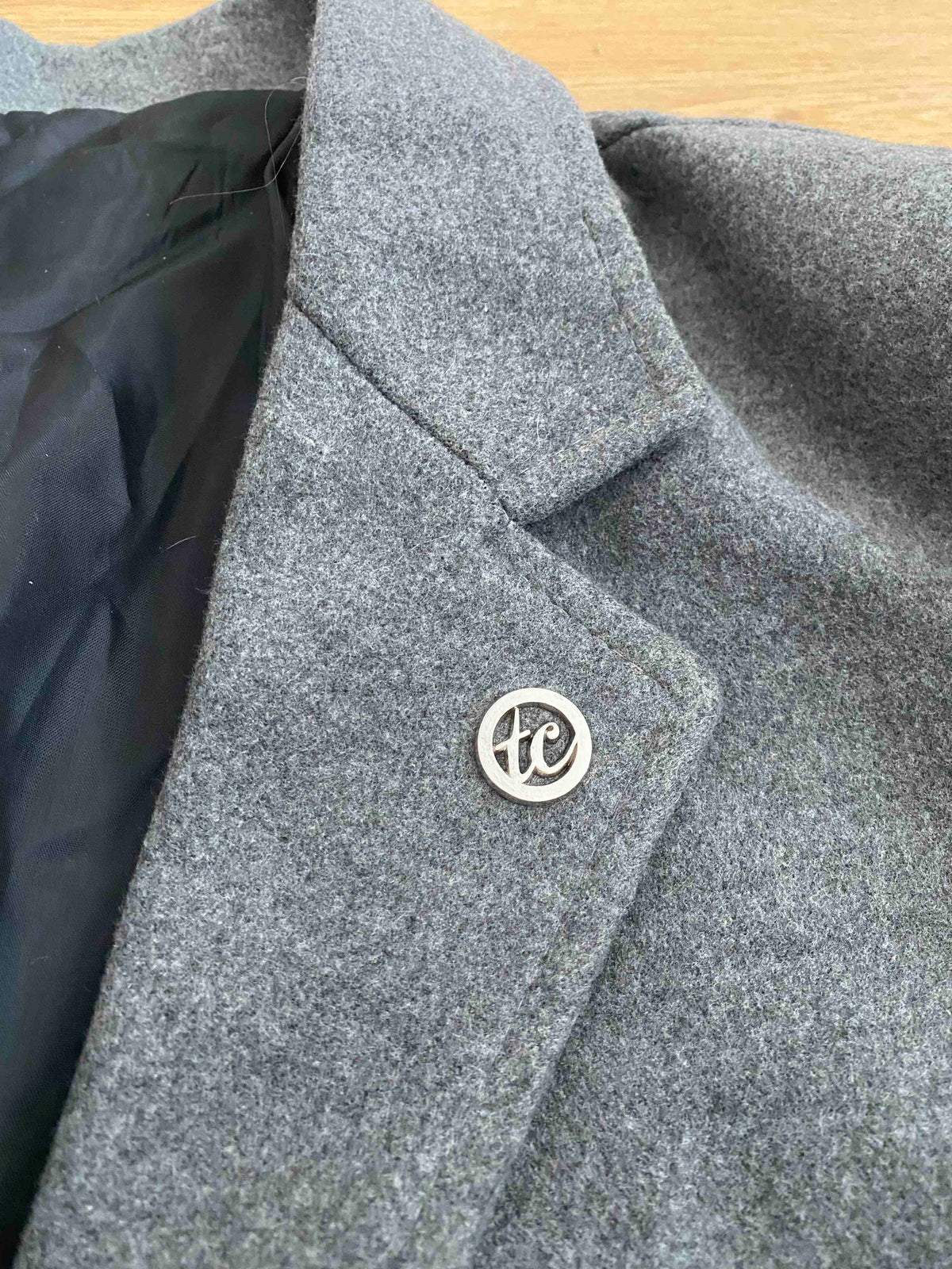 Tru Clothing pánský zimní kabát 4XL - šedý