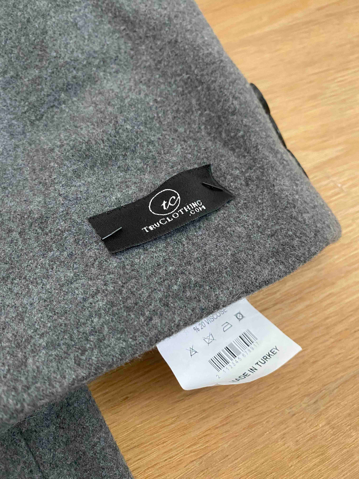 Tru Clothing pánský zimní kabát 4XL - šedý