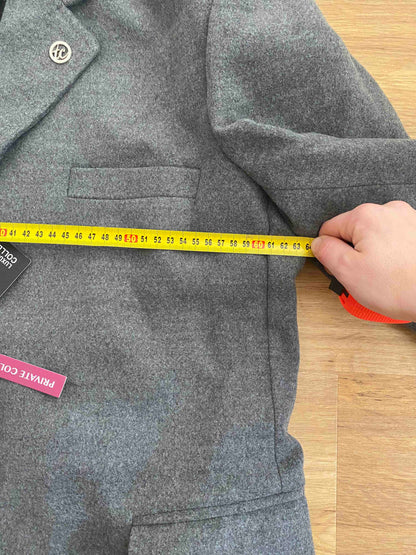 Tru Clothing pánský zimní kabát 4XL - šedý