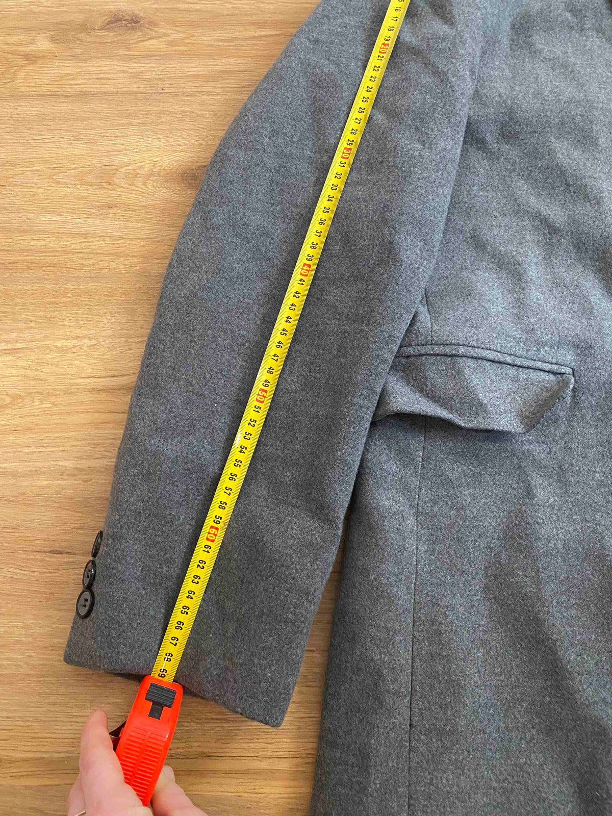 Tru Clothing pánský zimní kabát 4XL - šedý