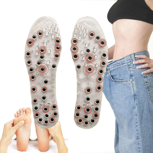 Akupresurní / masážní vložky do bot s magnety - vel 39-40