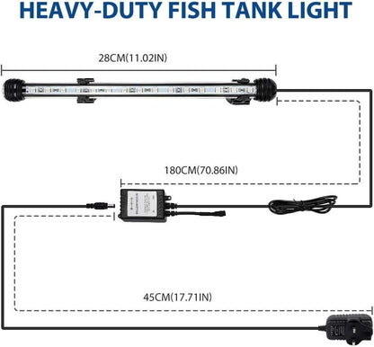 Akvarijní LED osvětlení 28 cm – ponorné