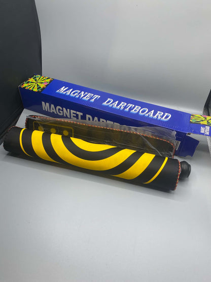 Magnetické šipky s oboustranným terčem, 6 šipek