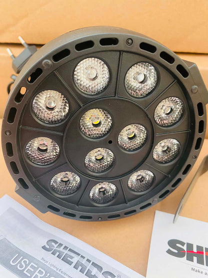 LED par reflektor - 12x3W led RGBW