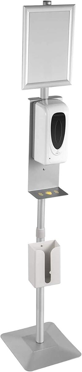Bezdotykový dávkovač dezinfekce nebo mýdla se stojanem – kompletní set