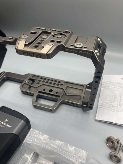 Tiltaing Tactical Kit pro BMPCC 4K / 6K (klec, boční rukojeť, držák SSD, clona)