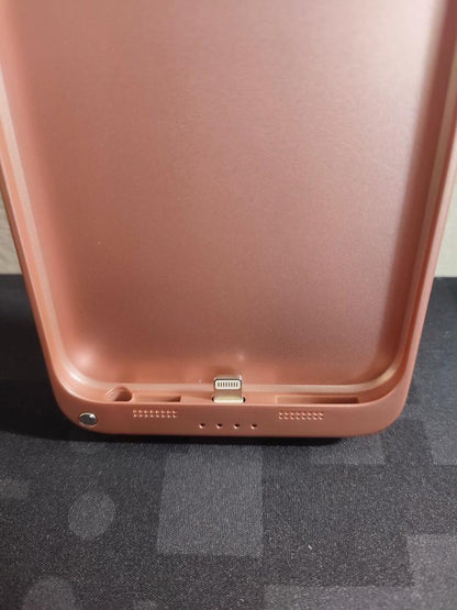 Externí bateriový kryt s kickstandem pro iPhone 6/6s – 4800mAh, růžová