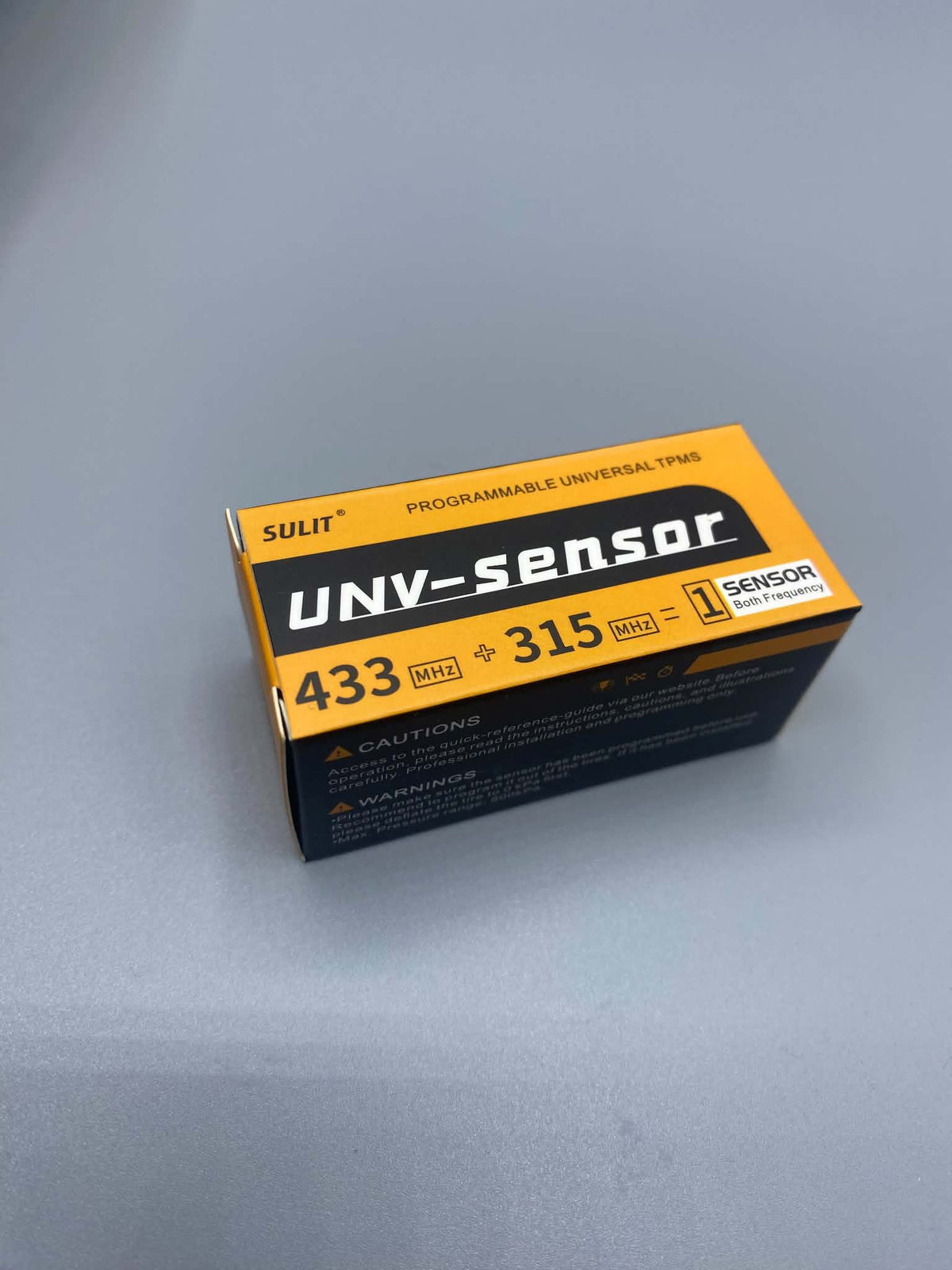 Univerzální TPMS senzor tlaku v pneu CGDI 315/433 MHz – kompatibilní s většinou vozidel