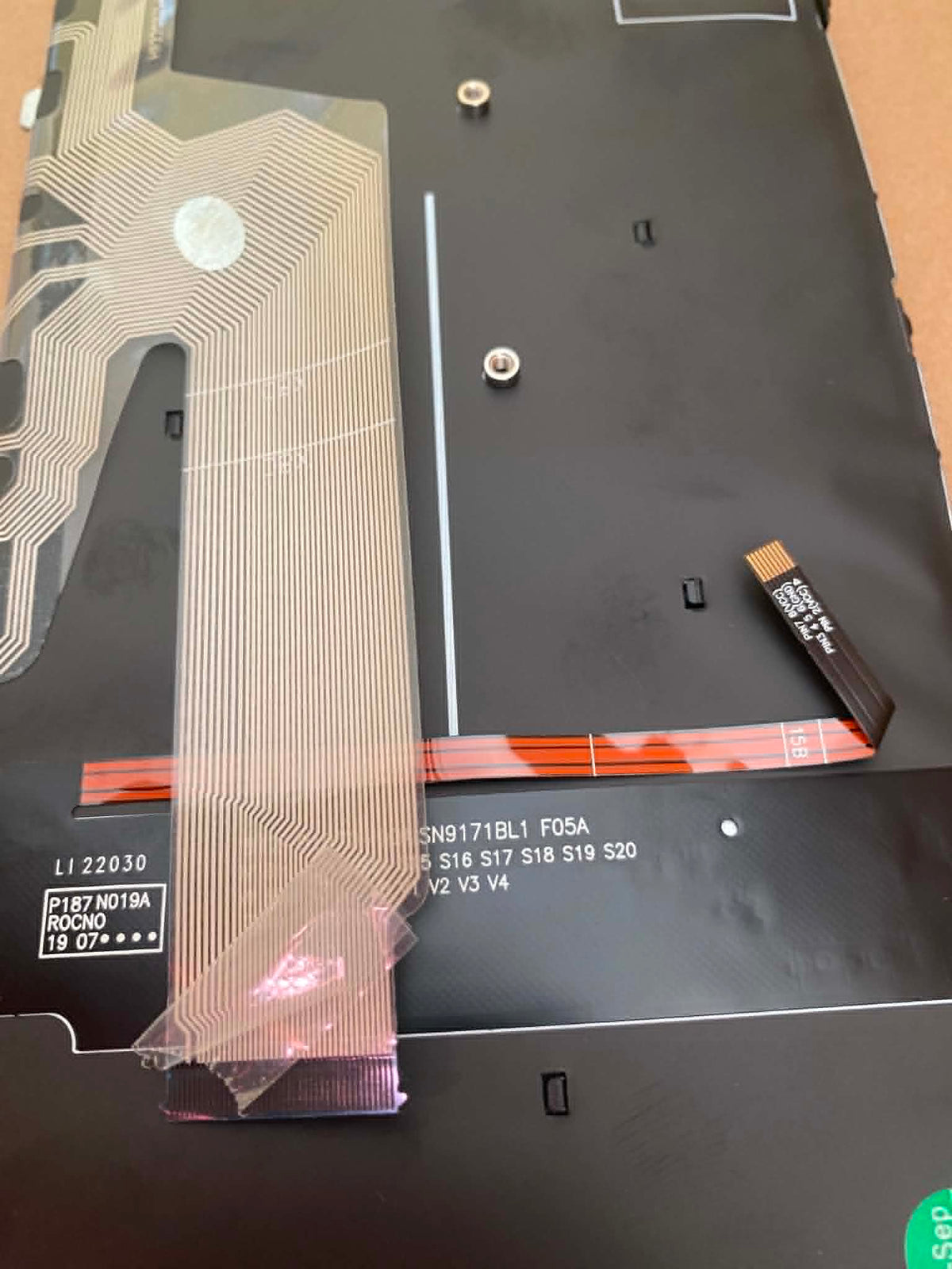 Klávesnice pro HP ProBook 650 G4 / 650 G5, US layout, podsvícená