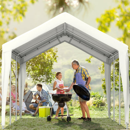 Náhradní plachta na carport 3 × 6 m – voděodolná, UV ochrana