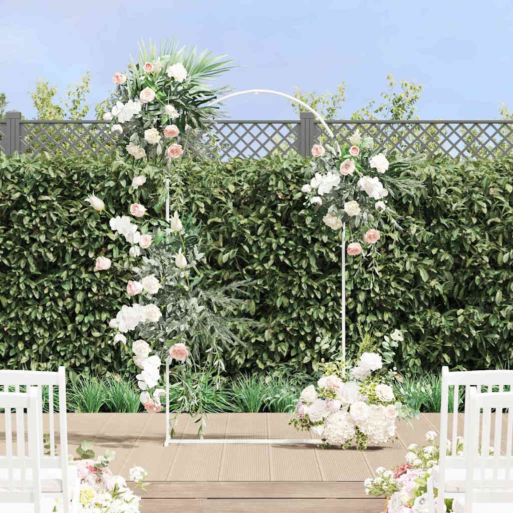 Bílá slavobrána / oblouk na balónky apod. 180 cm