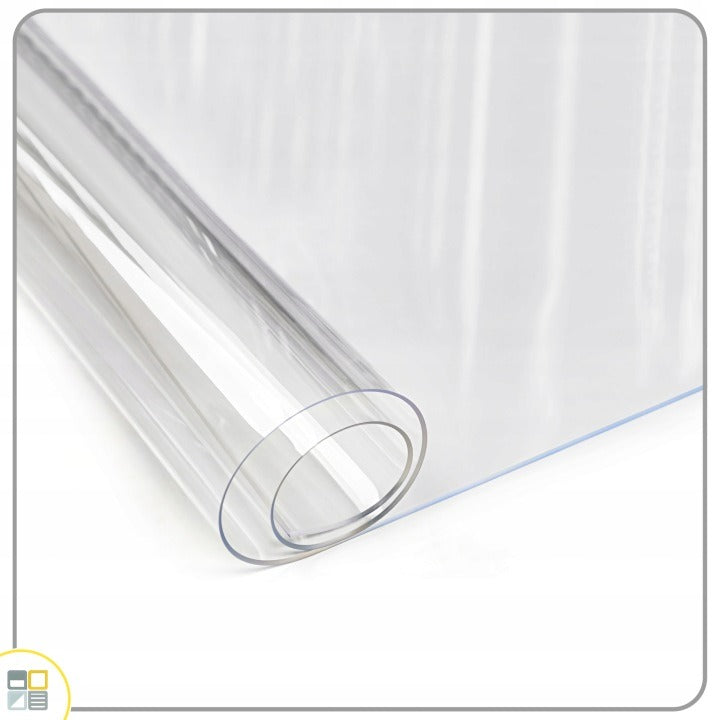 Ochranná transparentní PVC podložka 120x150 cm (tl. 1,5 mm)