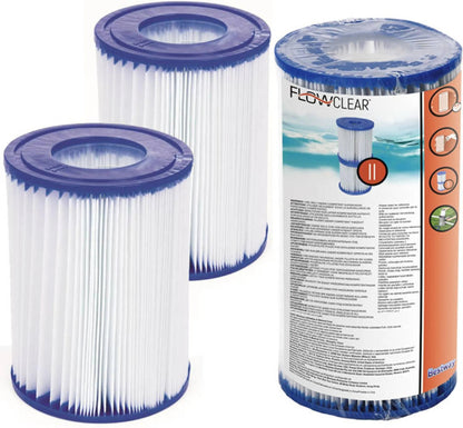 Náhradní kartušová filtrační vložka - typ Bestway II (set 2 ks)
