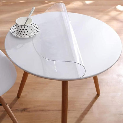 Kulatá PVC ochranná fólie/ubrus 100 cm