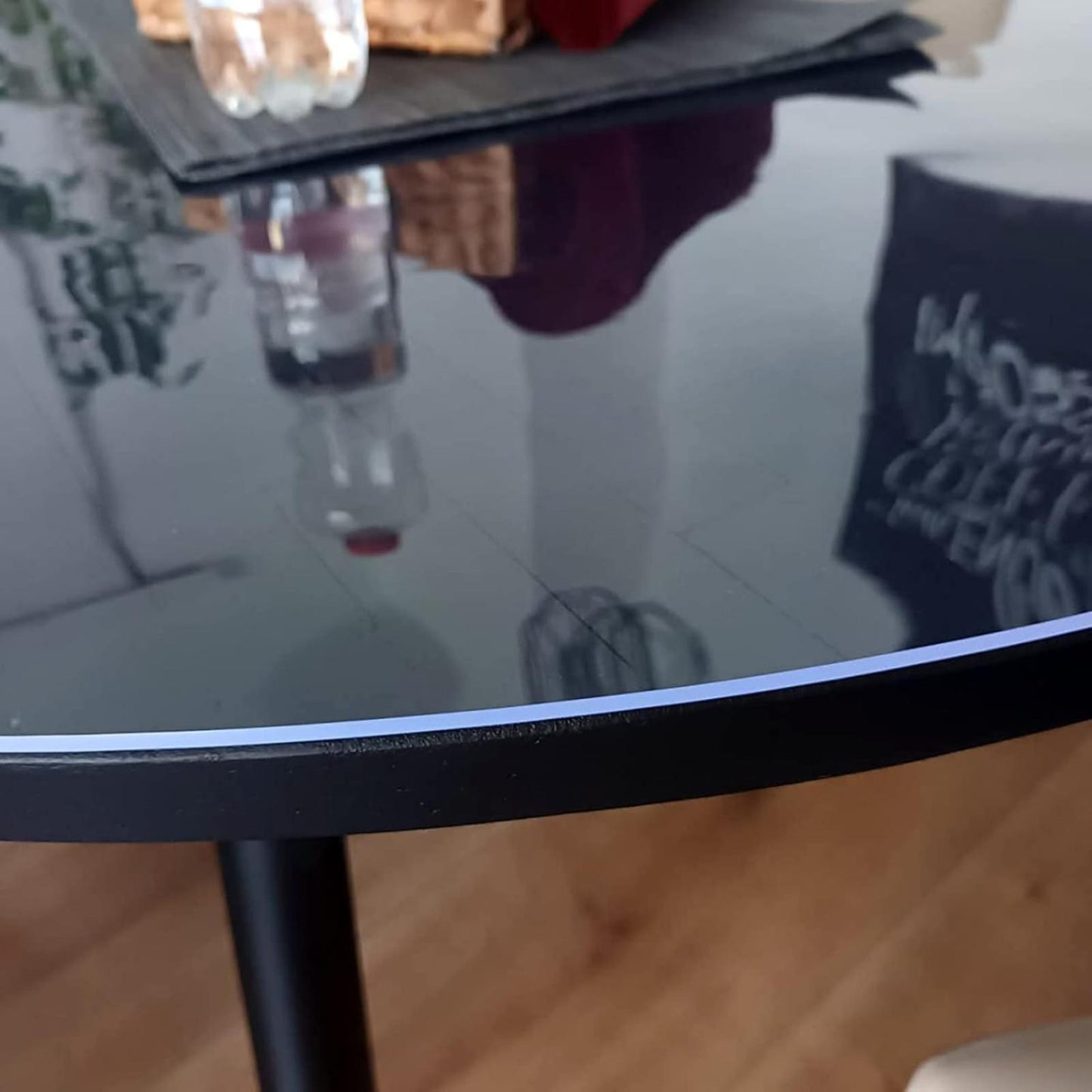 Kulatá PVC ochranná fólie/ubrus 100 cm