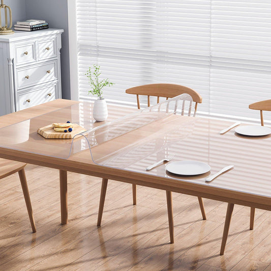 Měkčené PVC/transparentní ochranný PVC pás (ubrus) - 306x614 mm
