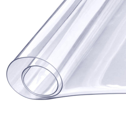 Měkčené PVC/transparentní ochranný PVC pás (ubrus) - 306x614 mm
