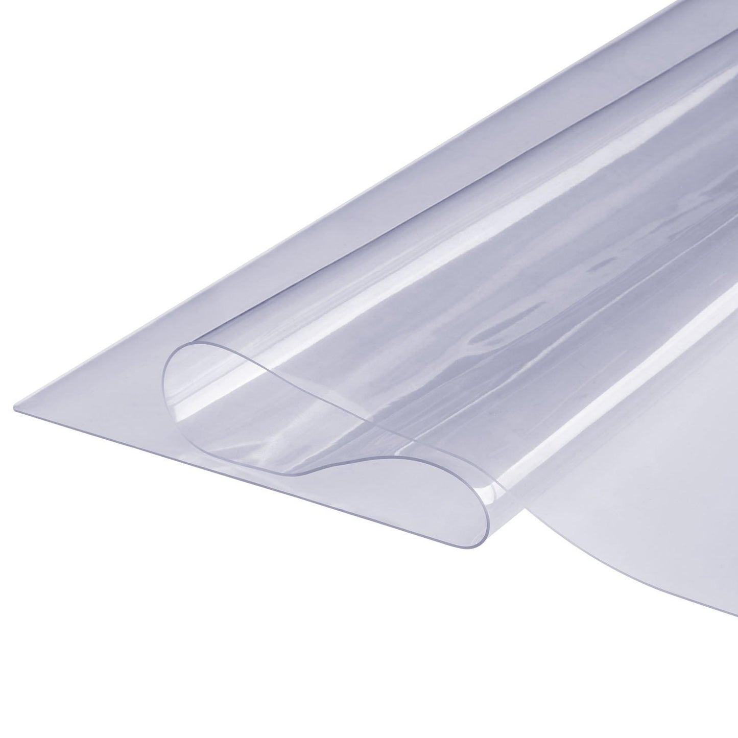 Měkčené PVC/transparentní ochranný PVC pás (ubrus) - 306x614 mm