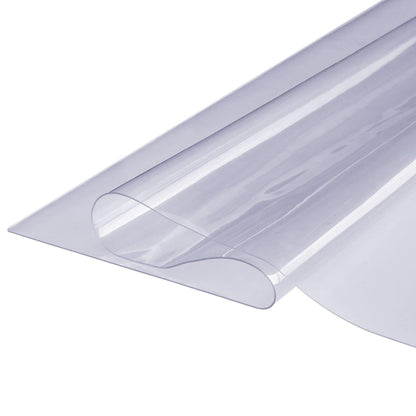 Měkčené PVC/transparentní ochranný PVC pás (ubrus) - 306x614 mm